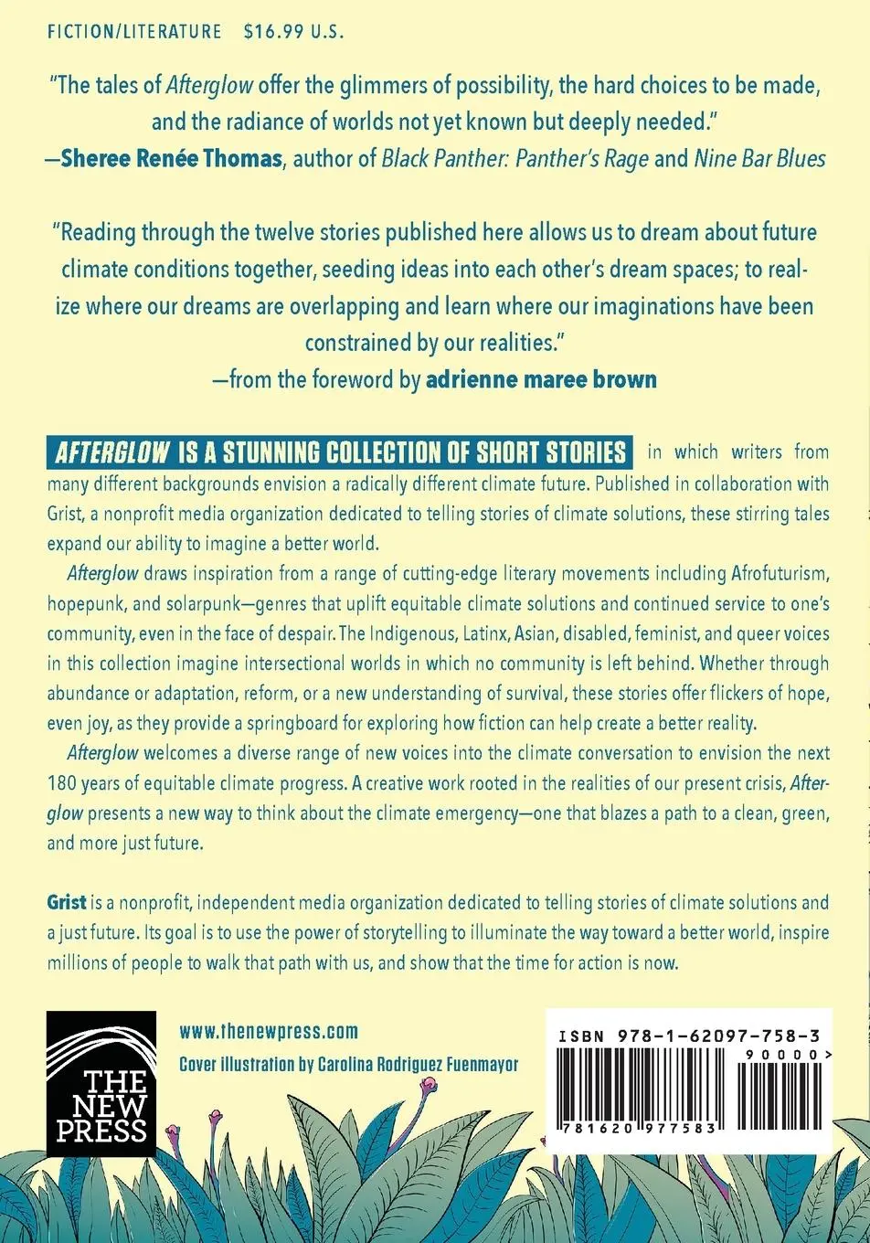 Rückseite: 9781620977583 | Afterglow | Climate Fiction for Future Ancestors | Grist | Taschenbuch