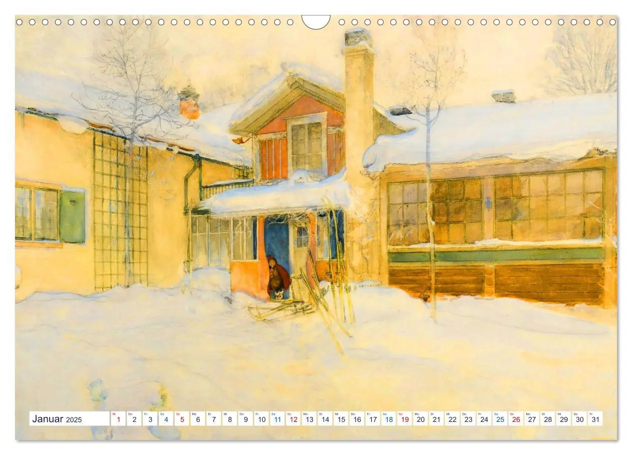 Bild: 9783383867583 | Schwedens heile Welt (Wandkalender 2025 DIN A3 quer), CALVENDO...