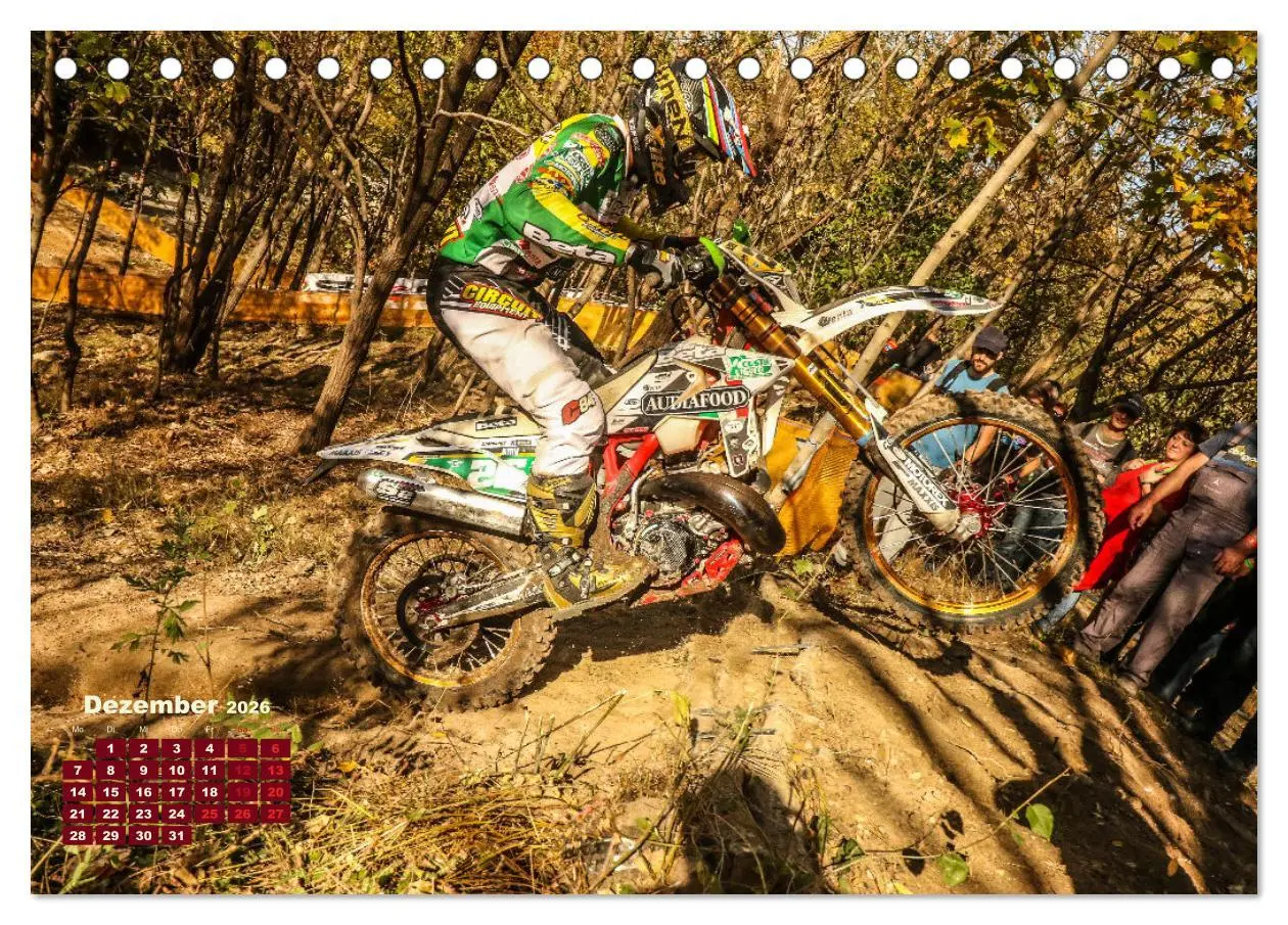 Bild: 9783457667583 | Enduro Mit Speed durch`s Gelände (Tischkalender 2026 DIN A5 quer),...