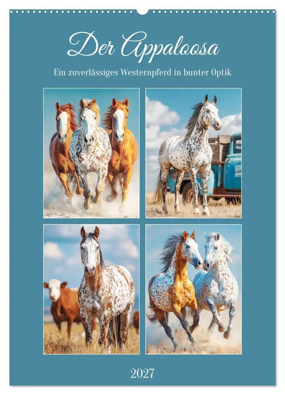 Cover: 9783516757583 | Der Appaloosa. Ein zuverlässiges Westernpferd in bunter Optik...