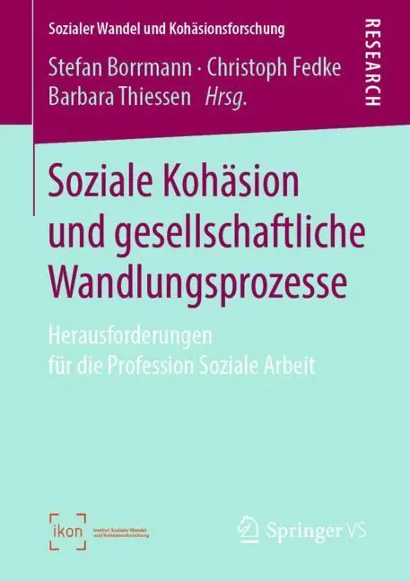 Cover: 9783658257583 | Soziale Kohäsion und gesellschaftliche Wandlungsprozesse | Taschenbuch