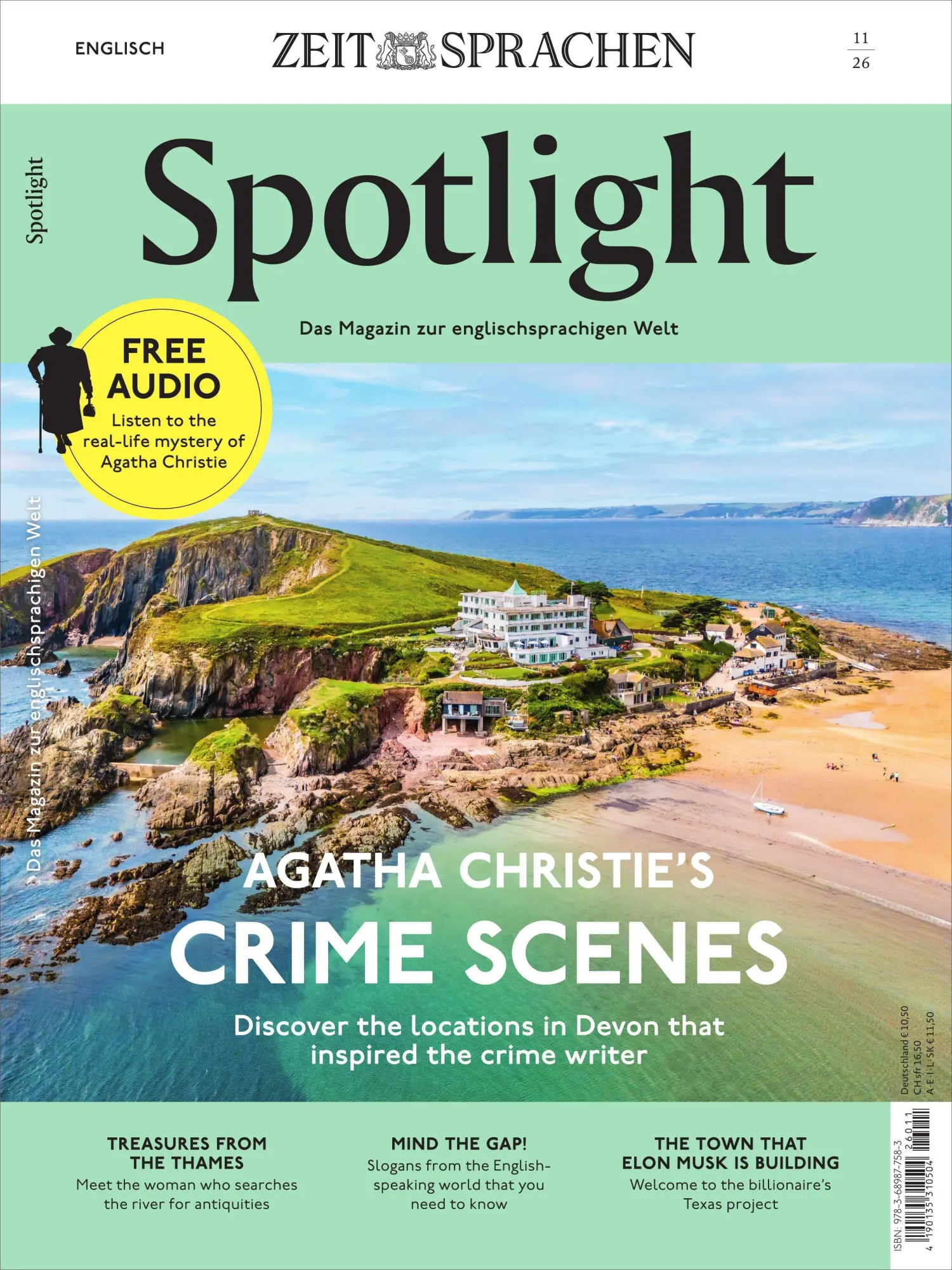 Cover: 9783689877583 | Spotlight 11/26 | Agatha Christie's Crime Scenes | ZEIT SPRACHEN GmbH