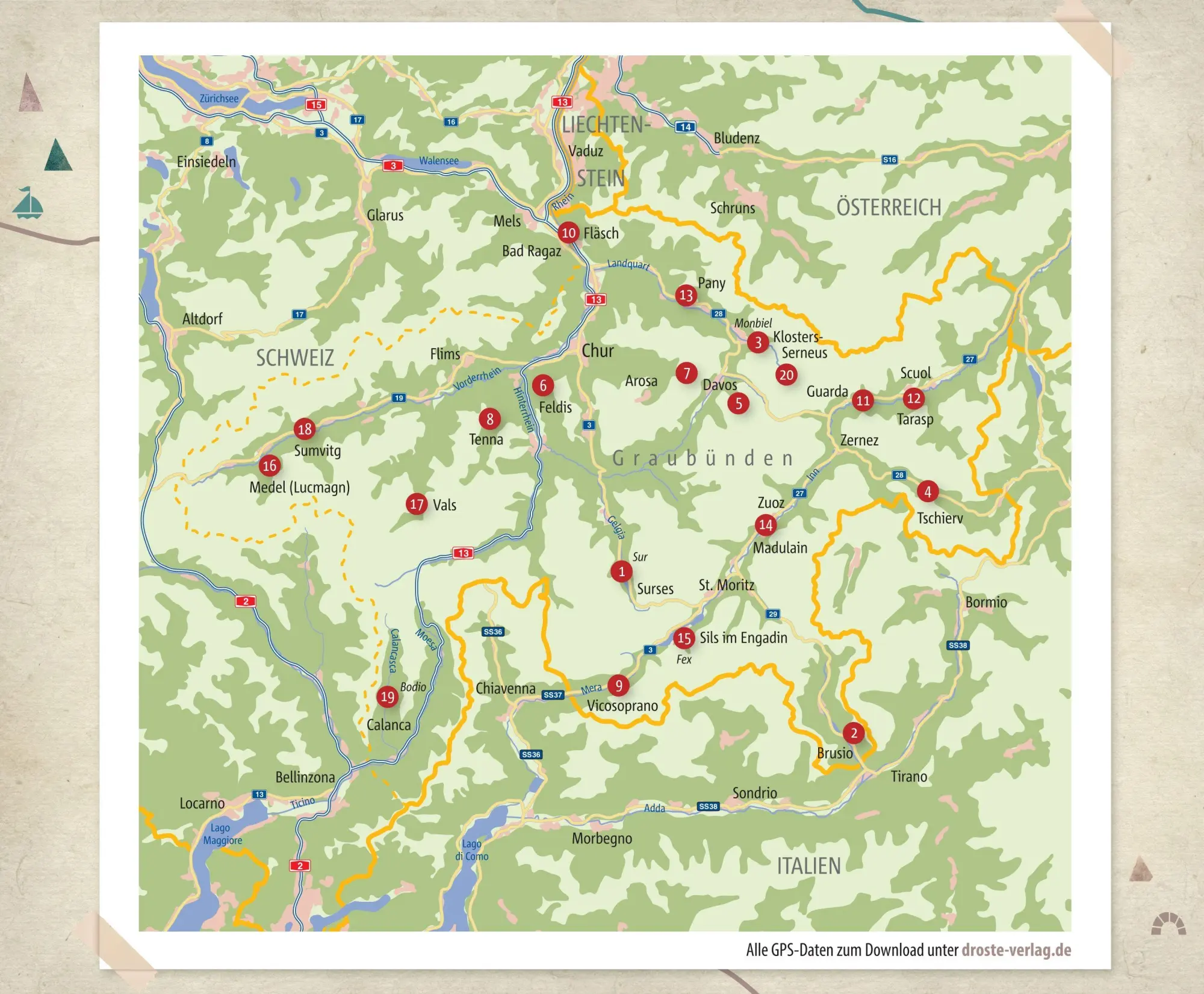 Bild: 9783770027583 | Graubünden. Wandern für die Seele | Wohlfühlwege | Antonia Kammüller