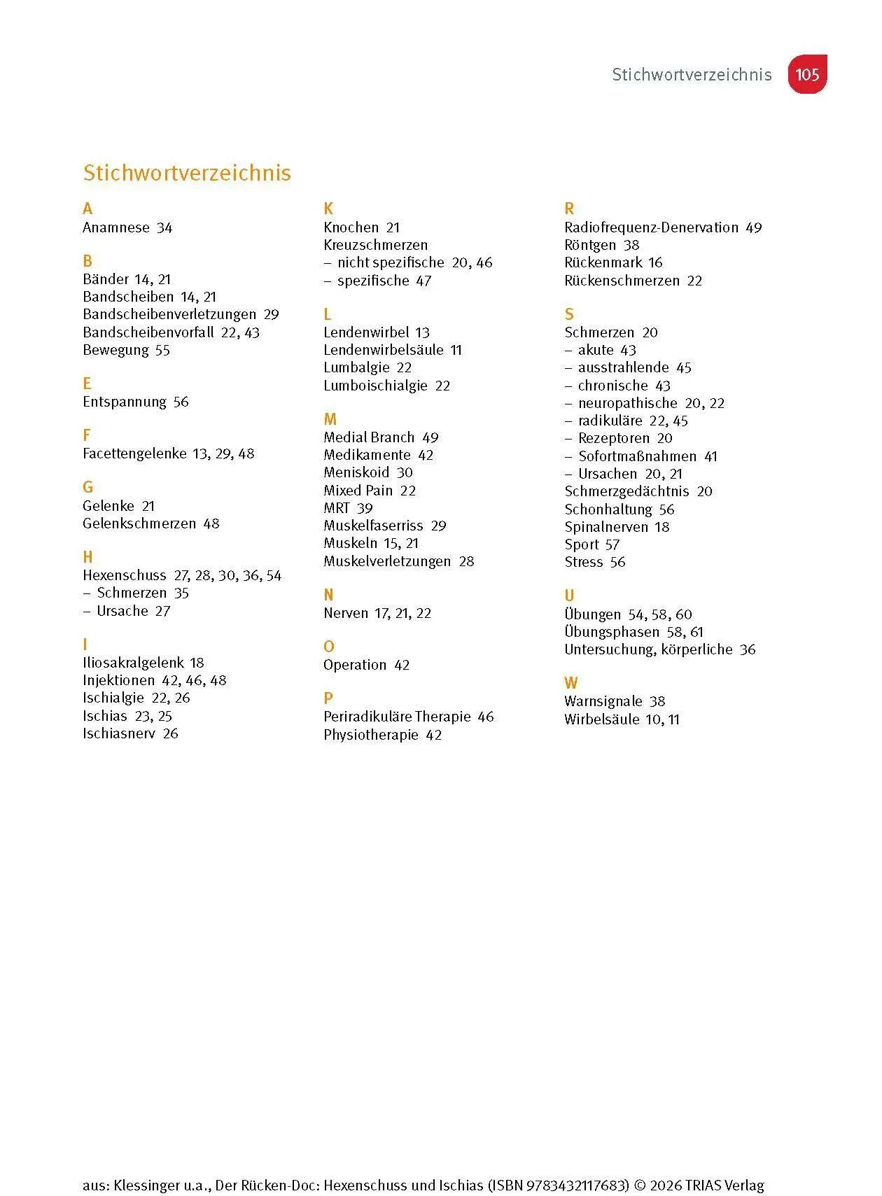 Bild: 9783432117683 | Der Rücken-Doc: Hexenschuss und Ischias | Stephan Klessinger (u. a.)