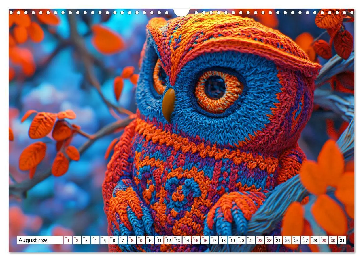 Bild: 9783457347683 | Strick-Safari - Gestrickte Tiere zum Verlieben (Wandkalender 2026...