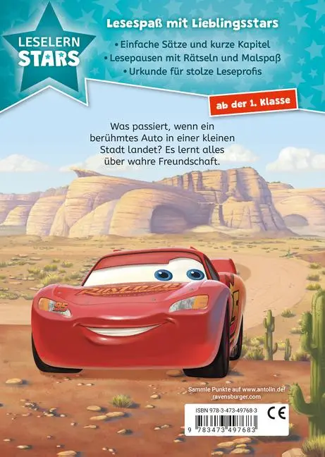 Bild: 9783473497683 | Leselernstars: Disney / Pixar Cars - Beste Freunde | Sarah Dalitz