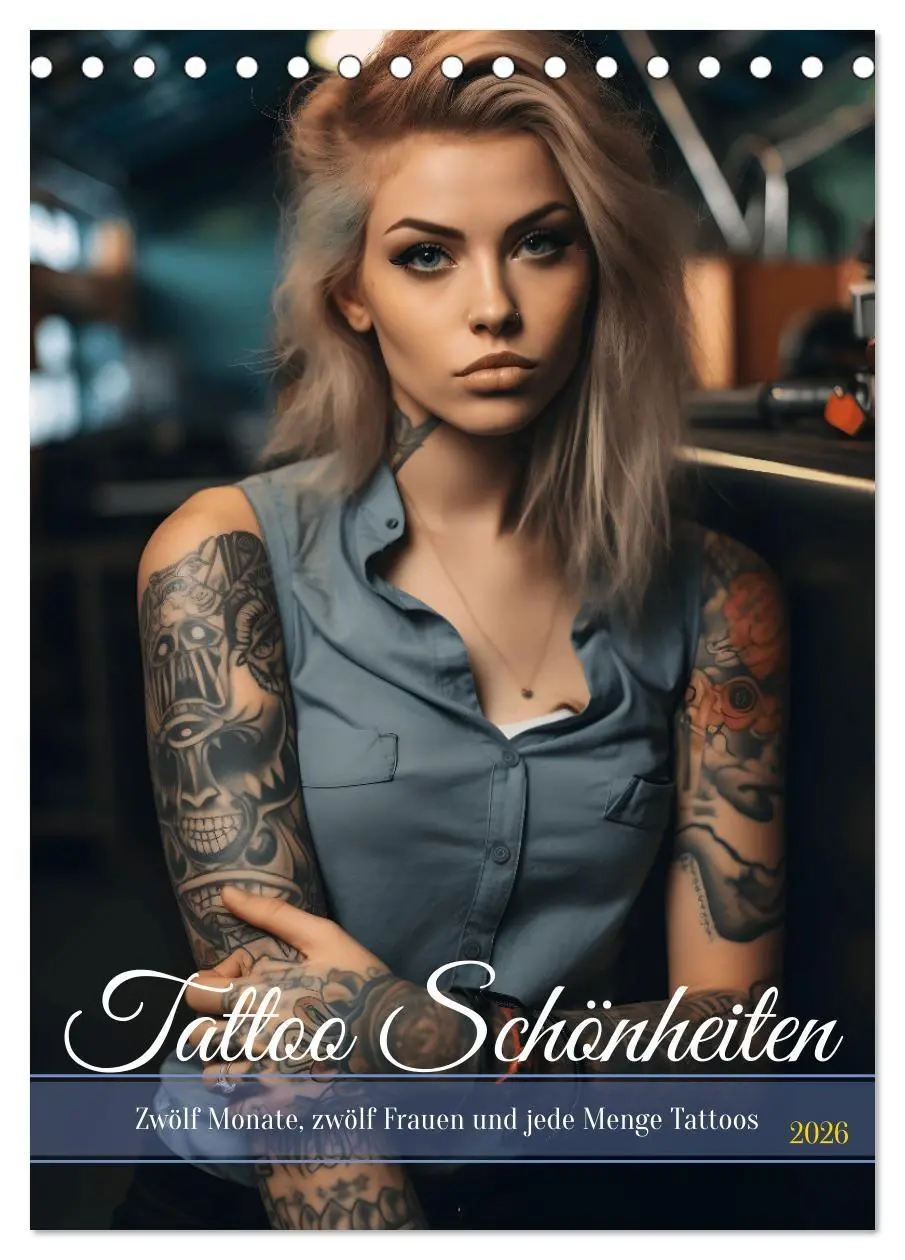 Cover: 9783516297683 | Tattoo Schönheiten - zwölf Monate, zwölf Frauen und jede Menge...