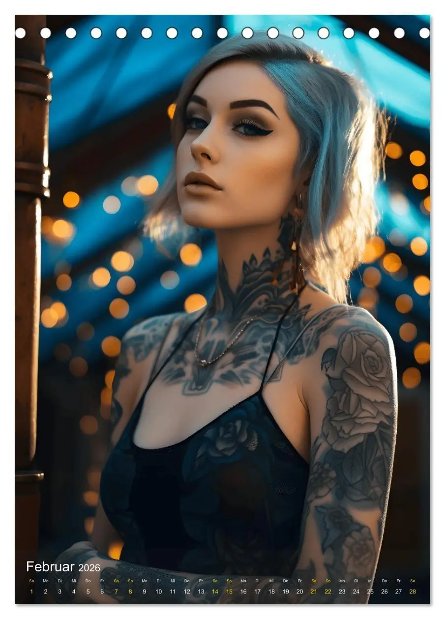 Bild: 9783516297683 | Tattoo Schönheiten - zwölf Monate, zwölf Frauen und jede Menge...