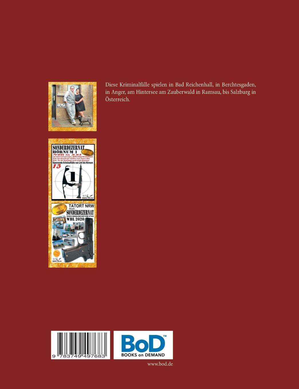 Rückseite: 9783749497683 | Spannende Kriminalromane rund um das Berchtesgadener Land | Buch