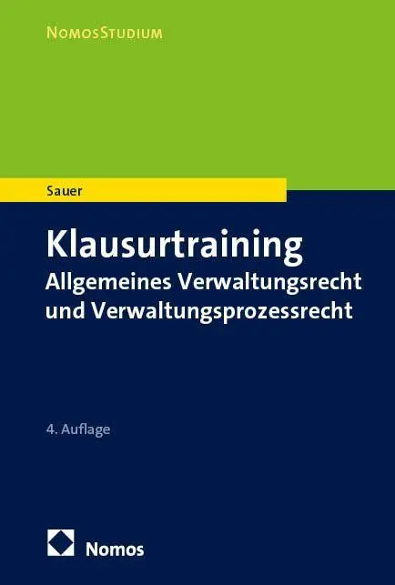 Cover: 9783756017683 | Klausurtraining | Heiko Sauer | Taschenbuch | NomosStudium | 294 S.