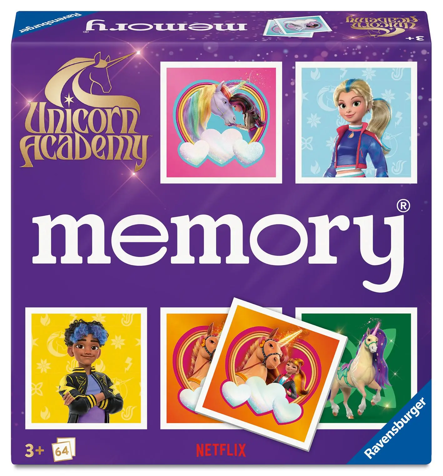 Cover: 4005556247783 | memory® Unicorn Academy - Gesellschaftsspiel &amp; Brettspiel ab 3 Jahre