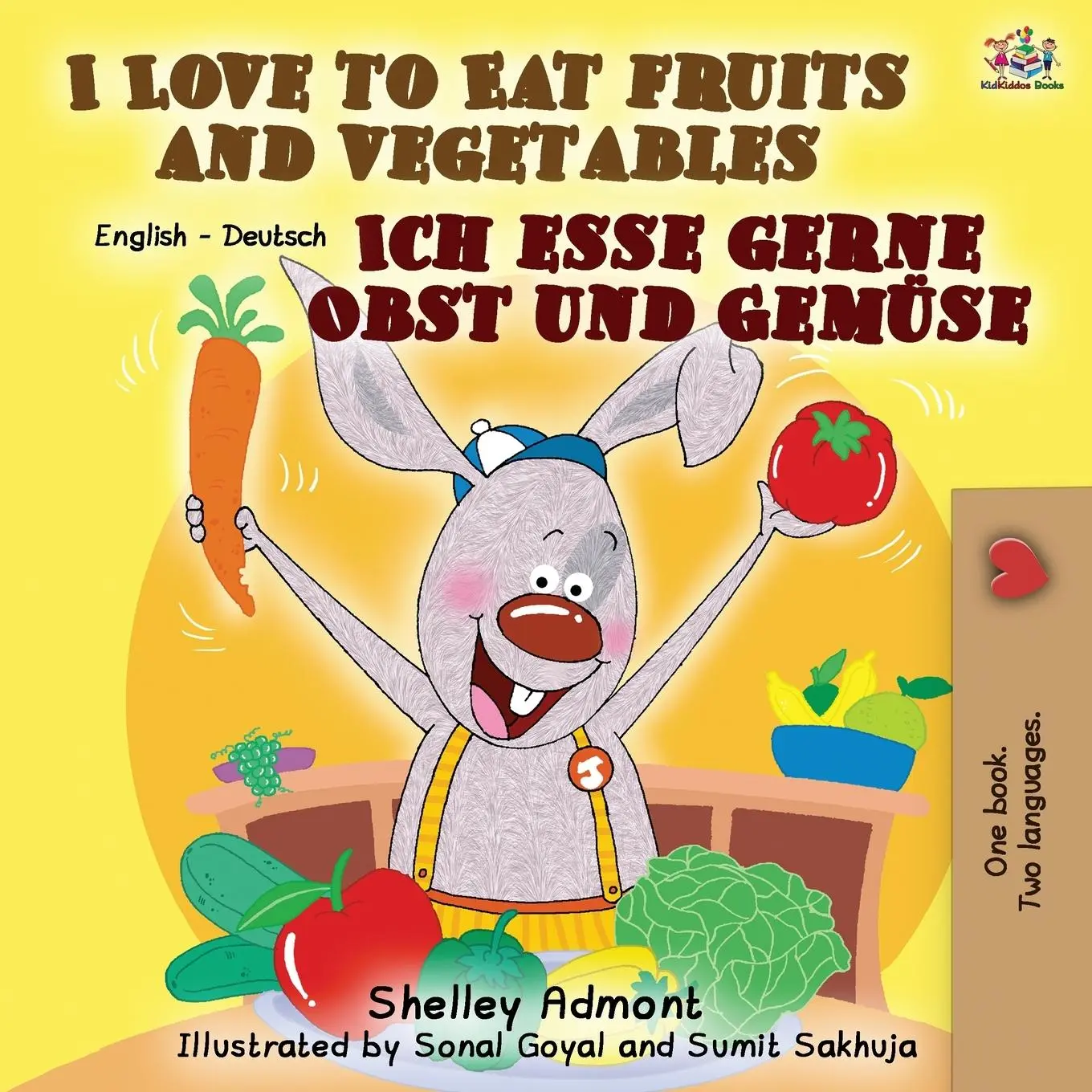 Cover: 9781525917783 | I Love to Eat Fruits and Vegetables Ich esse gerne Obst und Gemüse
