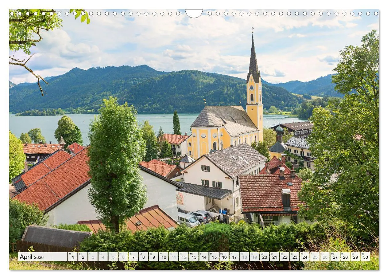 Bild: 9783457267783 | Schliersee-Idylle (Wandkalender 2026 DIN A3 quer), CALVENDO...