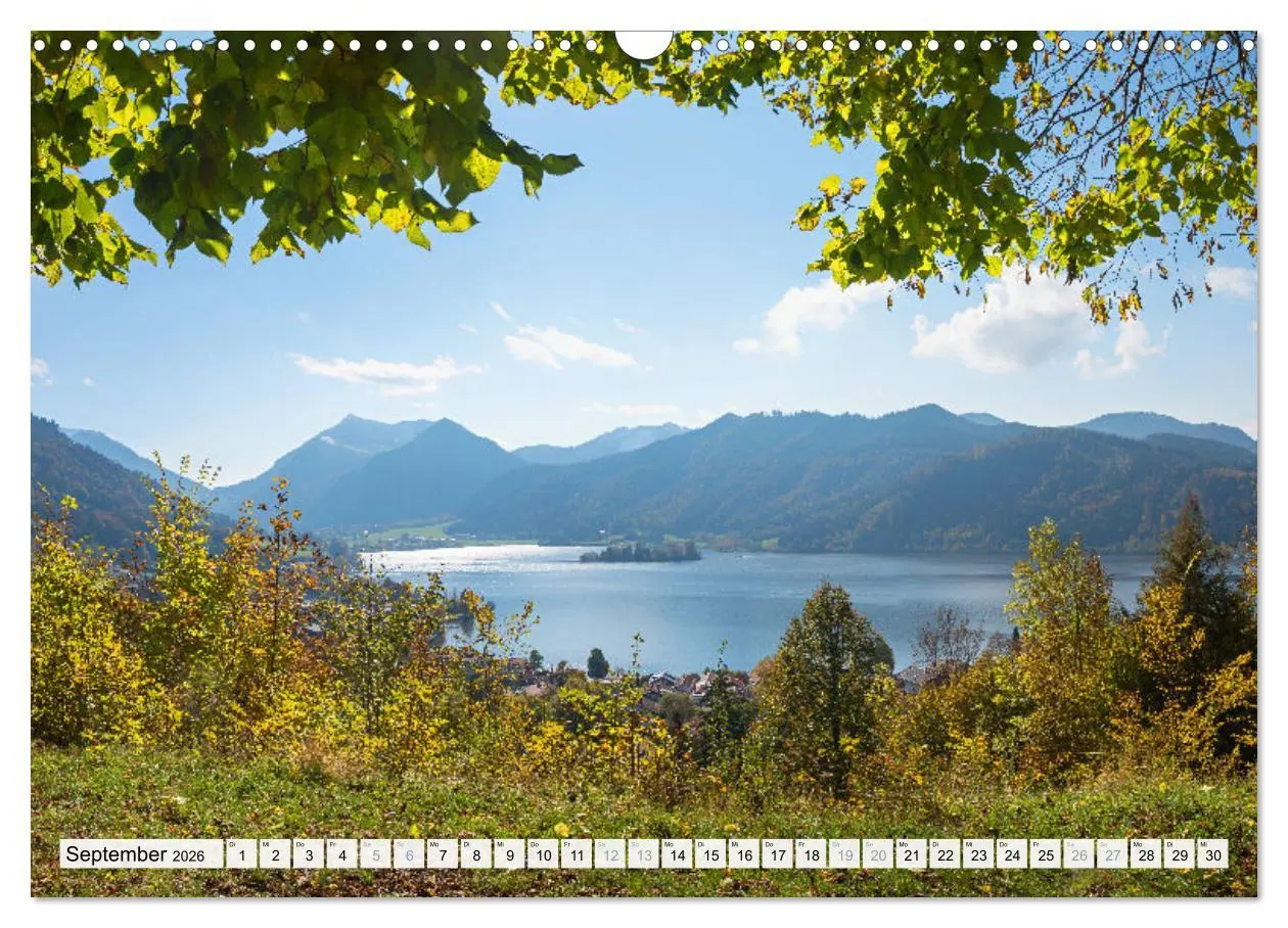 Bild: 9783457267783 | Schliersee-Idylle (Wandkalender 2026 DIN A3 quer), CALVENDO...