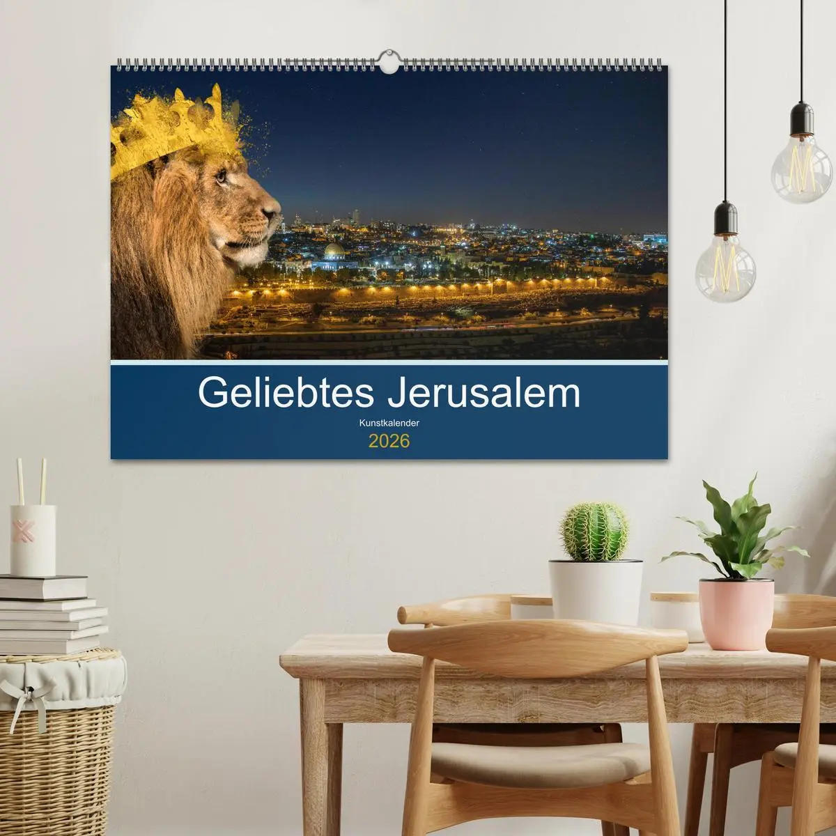 Bild: 9783457577783 | Geliebtes Jerusalem (Wandkalender 2026 DIN A2 quer), CALVENDO...