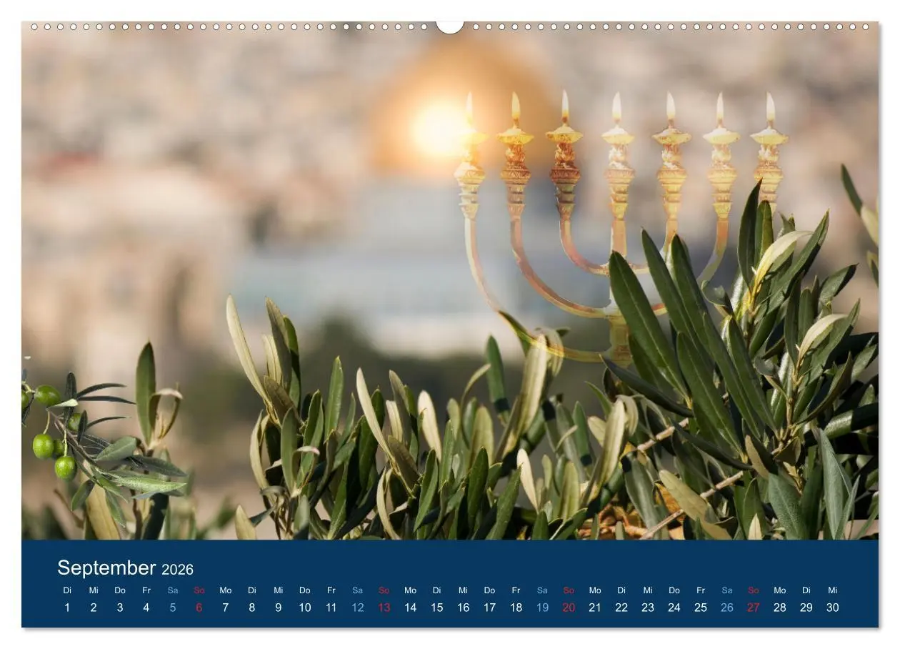Bild: 9783457577783 | Geliebtes Jerusalem (Wandkalender 2026 DIN A2 quer), CALVENDO...