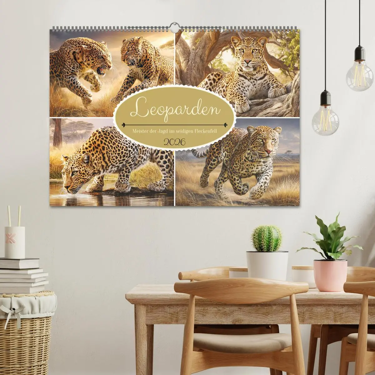 Bild: 9783457647783 | Leoparden. Meister der Jagd im seidigen Fleckenfell (Wandkalender...