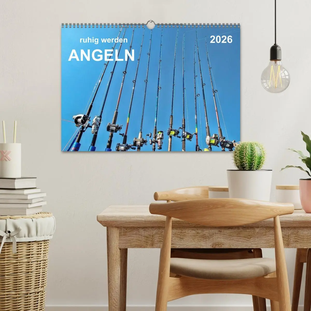 Bild: 9783516047783 | Ruhig werden - Angeln (Wandkalender 2026 DIN A3 quer), CALVENDO...