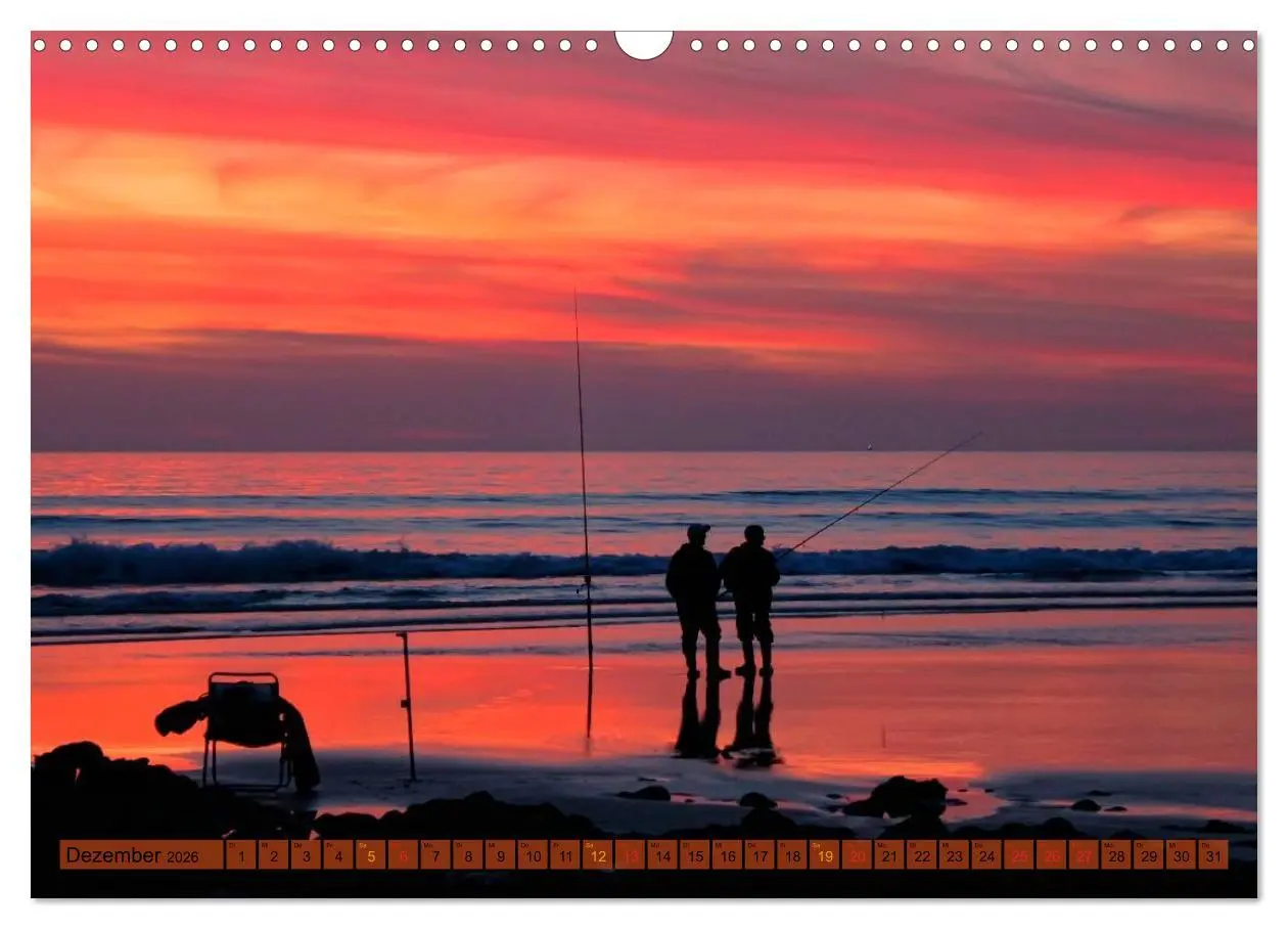 Bild: 9783516047783 | Ruhig werden - Angeln (Wandkalender 2026 DIN A3 quer), CALVENDO...