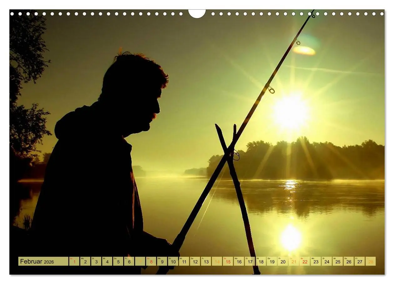 Bild: 9783516047783 | Ruhig werden - Angeln (Wandkalender 2026 DIN A3 quer), CALVENDO...