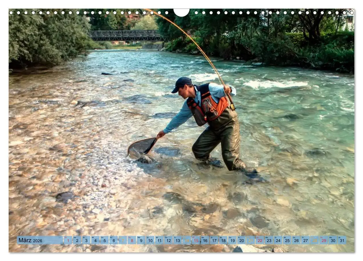 Bild: 9783516047783 | Ruhig werden - Angeln (Wandkalender 2026 DIN A3 quer), CALVENDO...