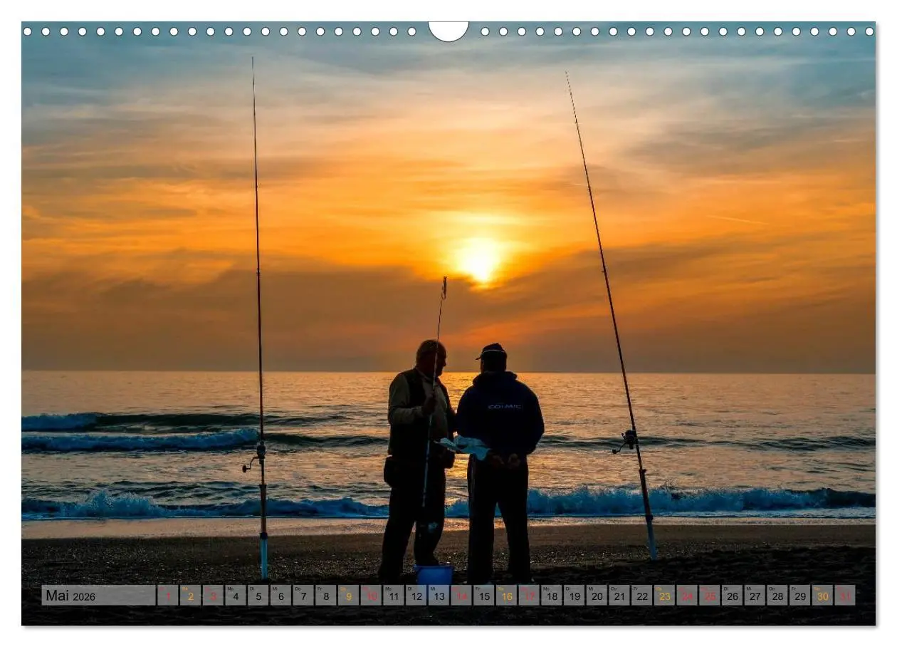 Bild: 9783516047783 | Ruhig werden - Angeln (Wandkalender 2026 DIN A3 quer), CALVENDO...