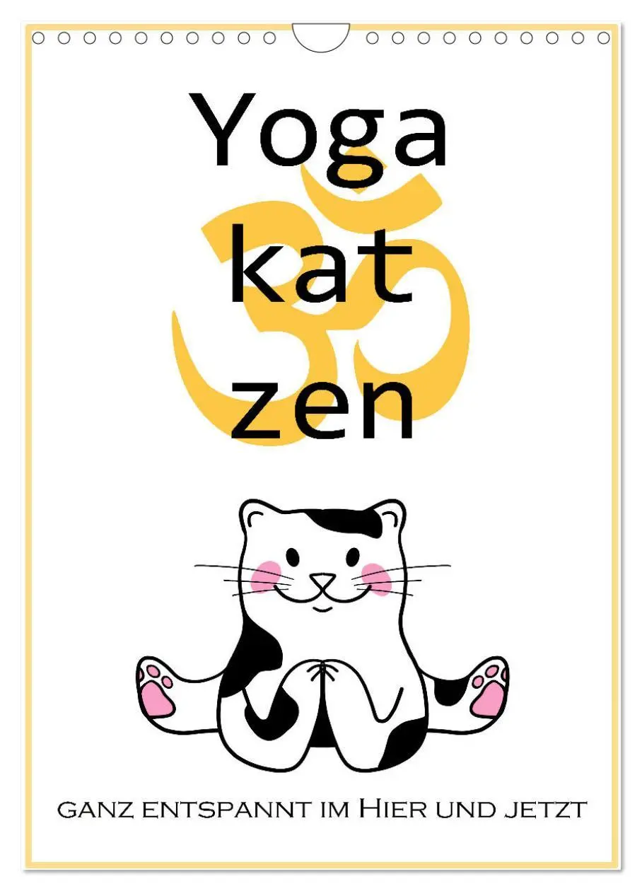 Cover: 9783516357783 | Yogakatzen - ganz entspannt im Hier und Jetzt (Wandkalender 2026...