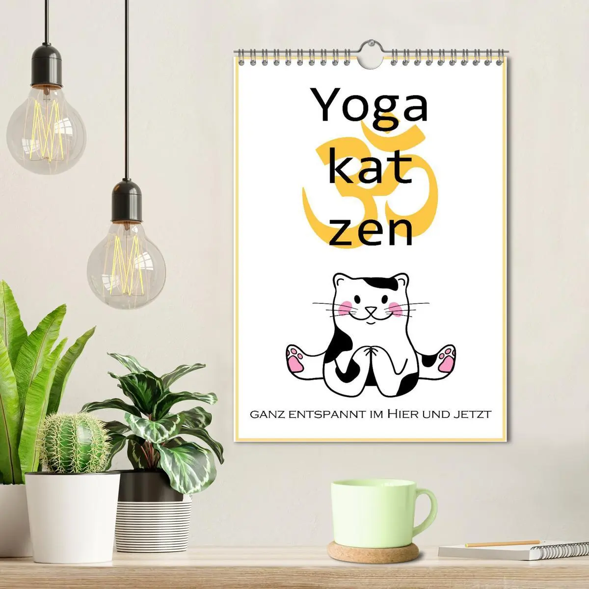 Bild: 9783516357783 | Yogakatzen - ganz entspannt im Hier und Jetzt (Wandkalender 2026...