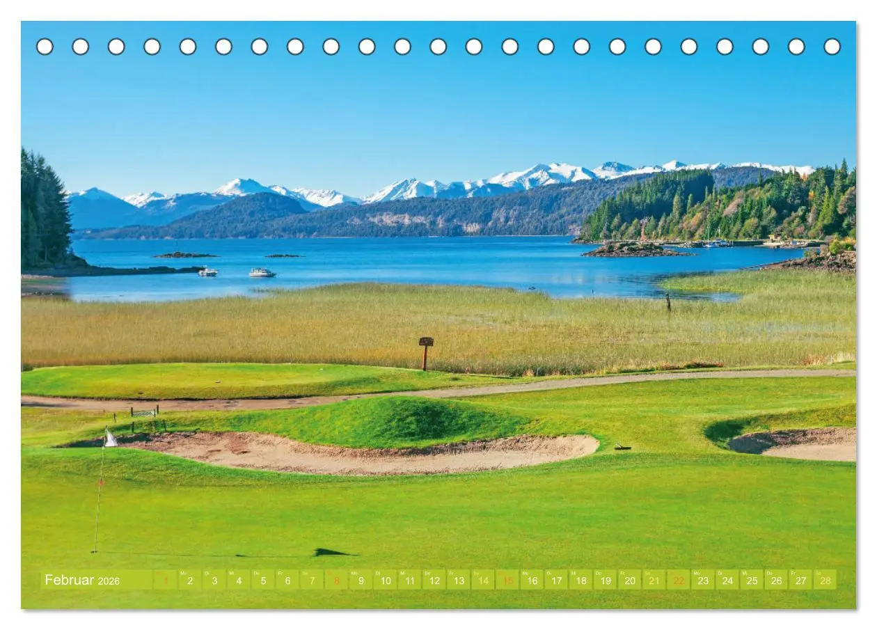 Bild: 9783516597783 | Einladung zum Golf (Tischkalender 2026 DIN A5 quer), CALVENDO...