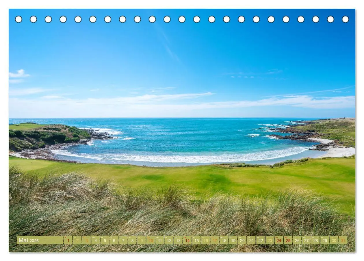 Bild: 9783516597783 | Einladung zum Golf (Tischkalender 2026 DIN A5 quer), CALVENDO...