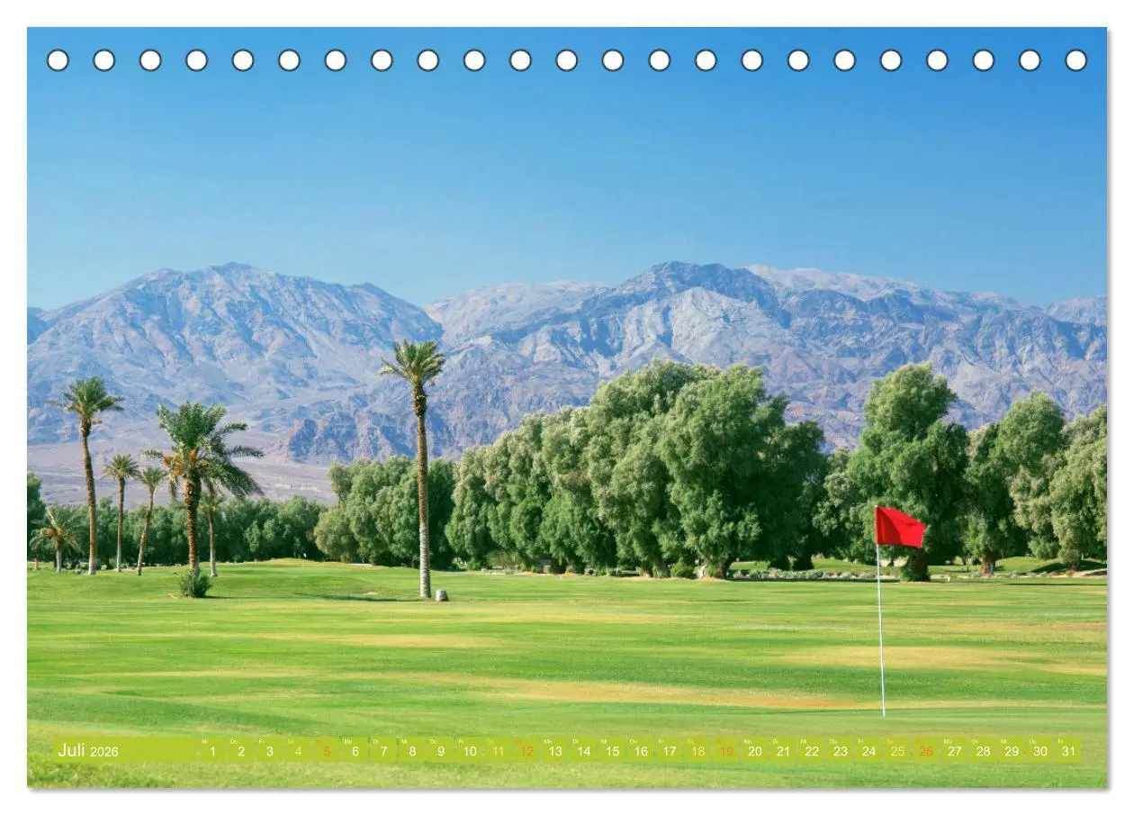 Bild: 9783516597783 | Einladung zum Golf (Tischkalender 2026 DIN A5 quer), CALVENDO...
