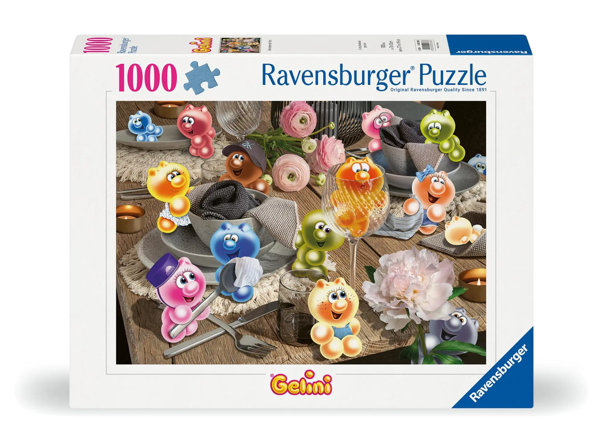 Cover: 4005555007883 | Erwachsenenpuzzle 1000 Teile - Gelini decken den Tisch | Spiel | 2024