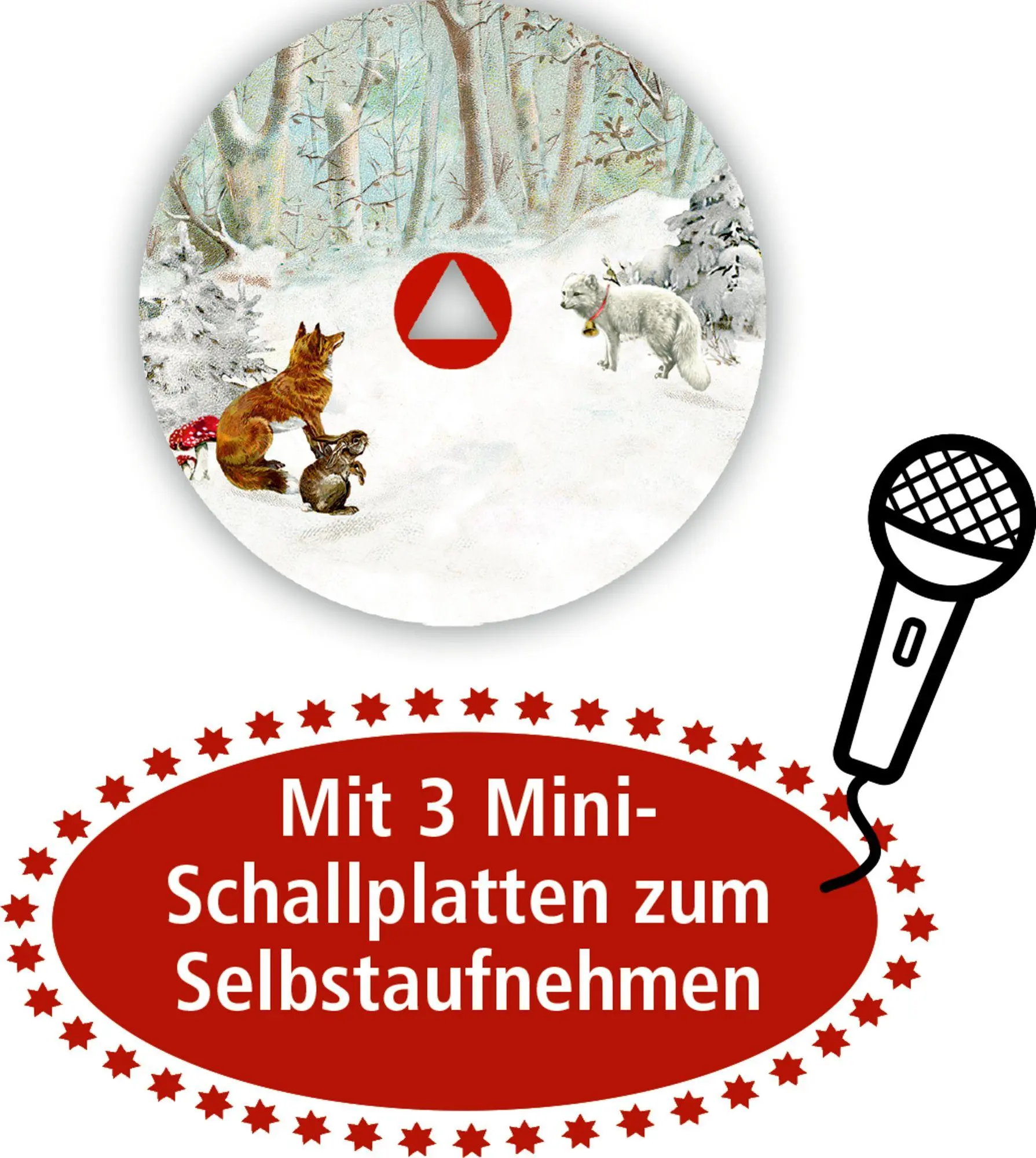 Bild: 4050003957883 | Sound-Adventskalender - Vintage-Grammophon | mit 24 Weihnachtsliedern