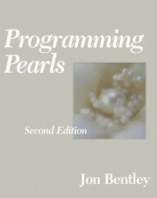 Cover: 9780201657883 | Programming Pearls | Jon Bentley | Taschenbuch | Englisch | 1999