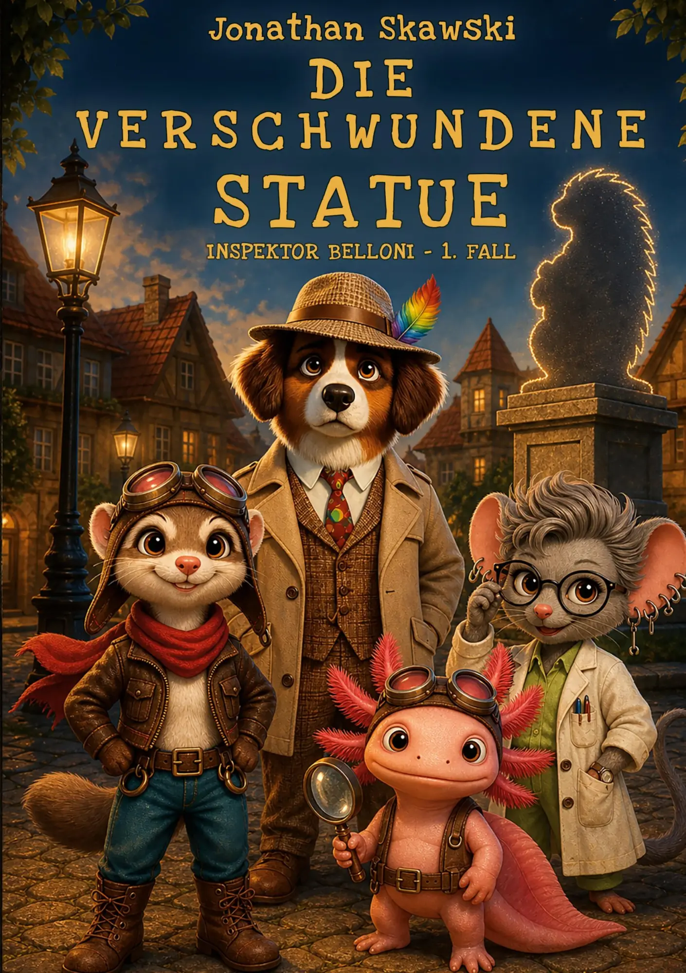 Cover: 9783696397883 | Die verschwundene Statue | Inspektor Belloni - 1. Fall | Skawski