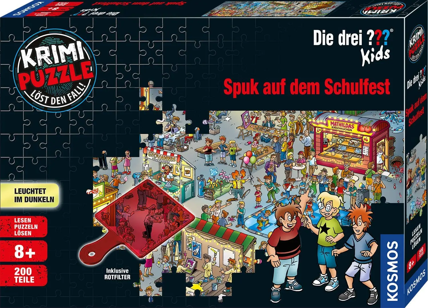 Cover: 4002051697983 | Krimipuzzle ??? Kids 200 Teile / Spuk auf dem Schulfest (drei...