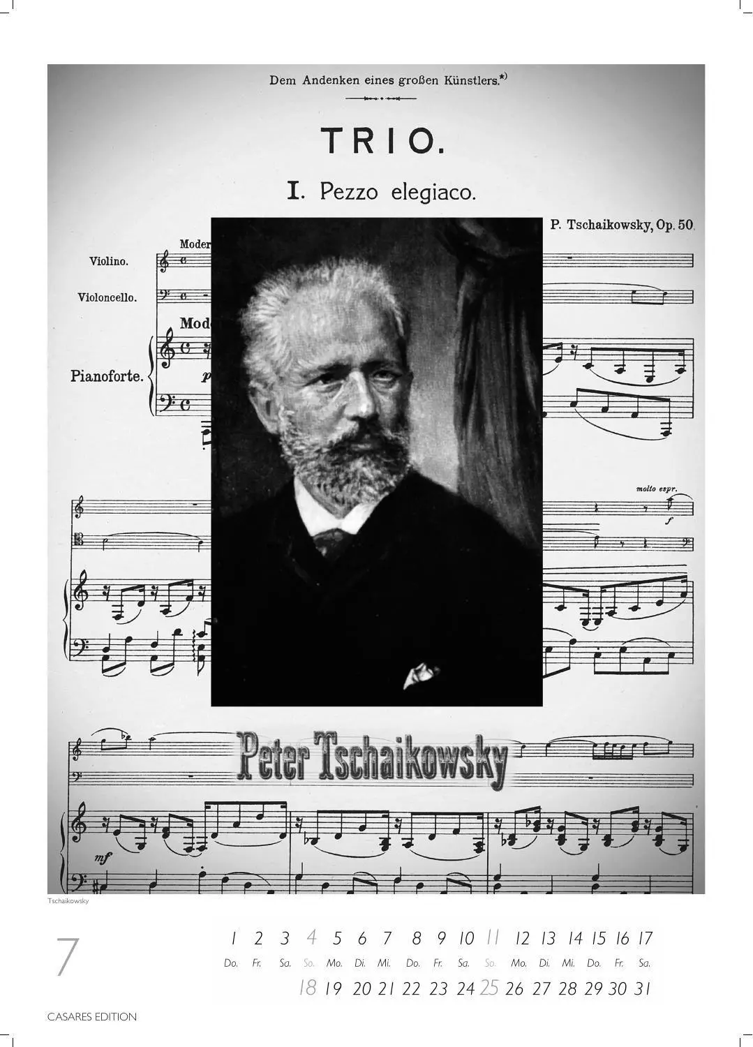 Bild: 9781835247983 | Komponisten Kalender 2027 - Musik-Kalender 21x29cm - Klassische...