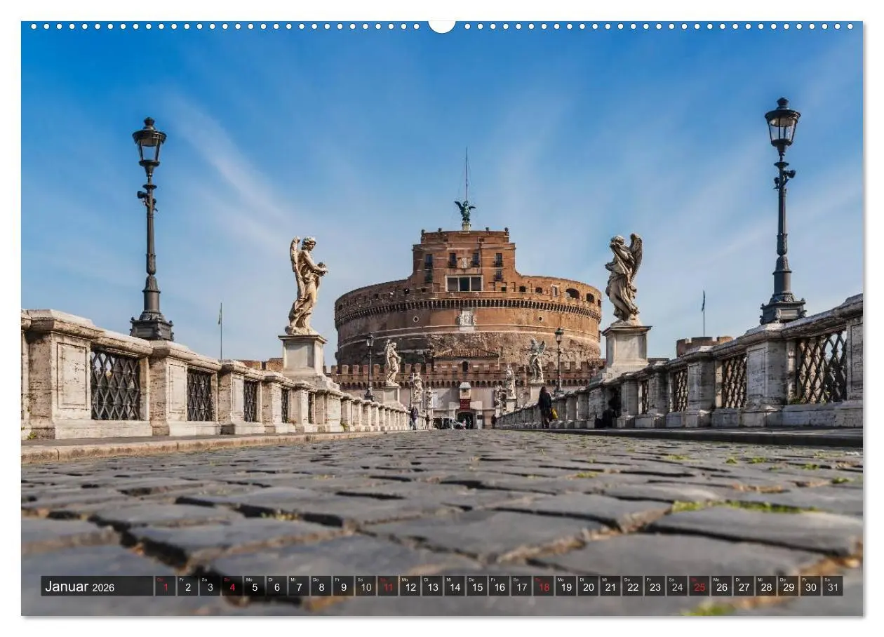 Bild: 9783516197983 | Ein Wochenende in Rom (hochwertiger Premium Wandkalender 2026 DIN...