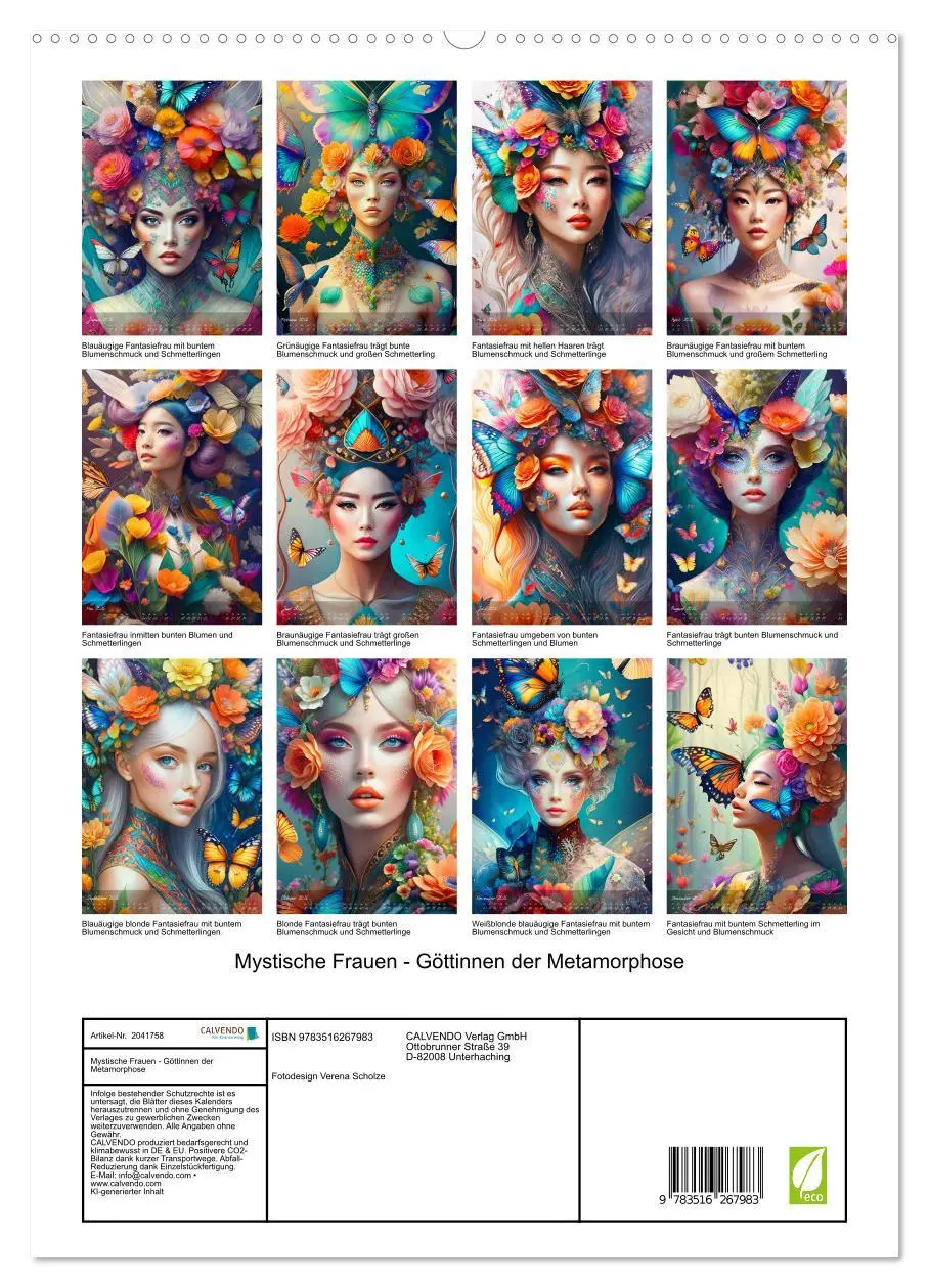 Bild: 9783516267983 | Mystische Frauen - Göttinnen der Metamorphose (hochwertiger Premium...