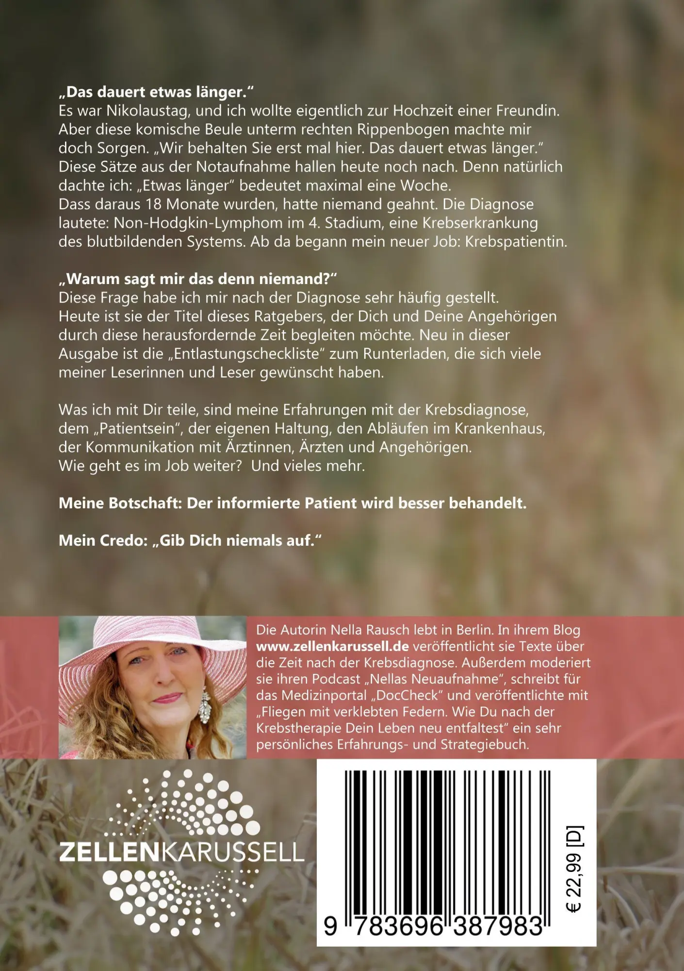 Rückseite: 9783696387983 | Warum sagt mir das denn niemand? | Nella Rausch | Taschenbuch | 220 S.