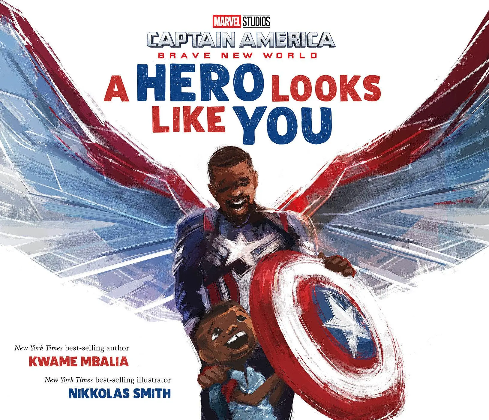 Cover: 9781368098083 | Captain America: Brave New World: A Hero Looks Like You | Kwame Mbalia