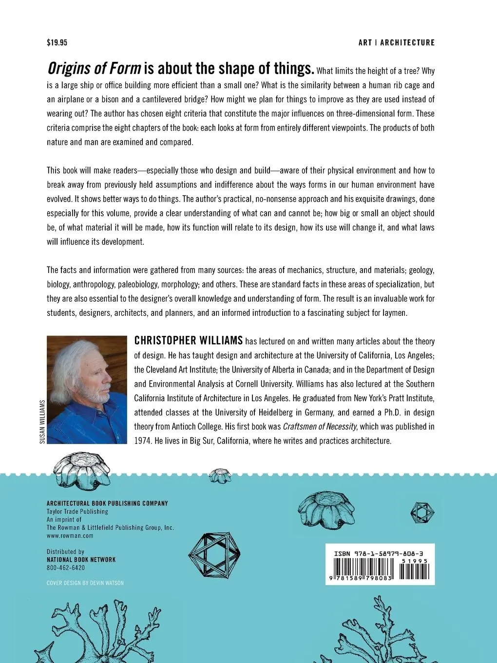 Rückseite: 9781589798083 | Origins of Form | Christopher Williams | Taschenbuch | Englisch | 2013