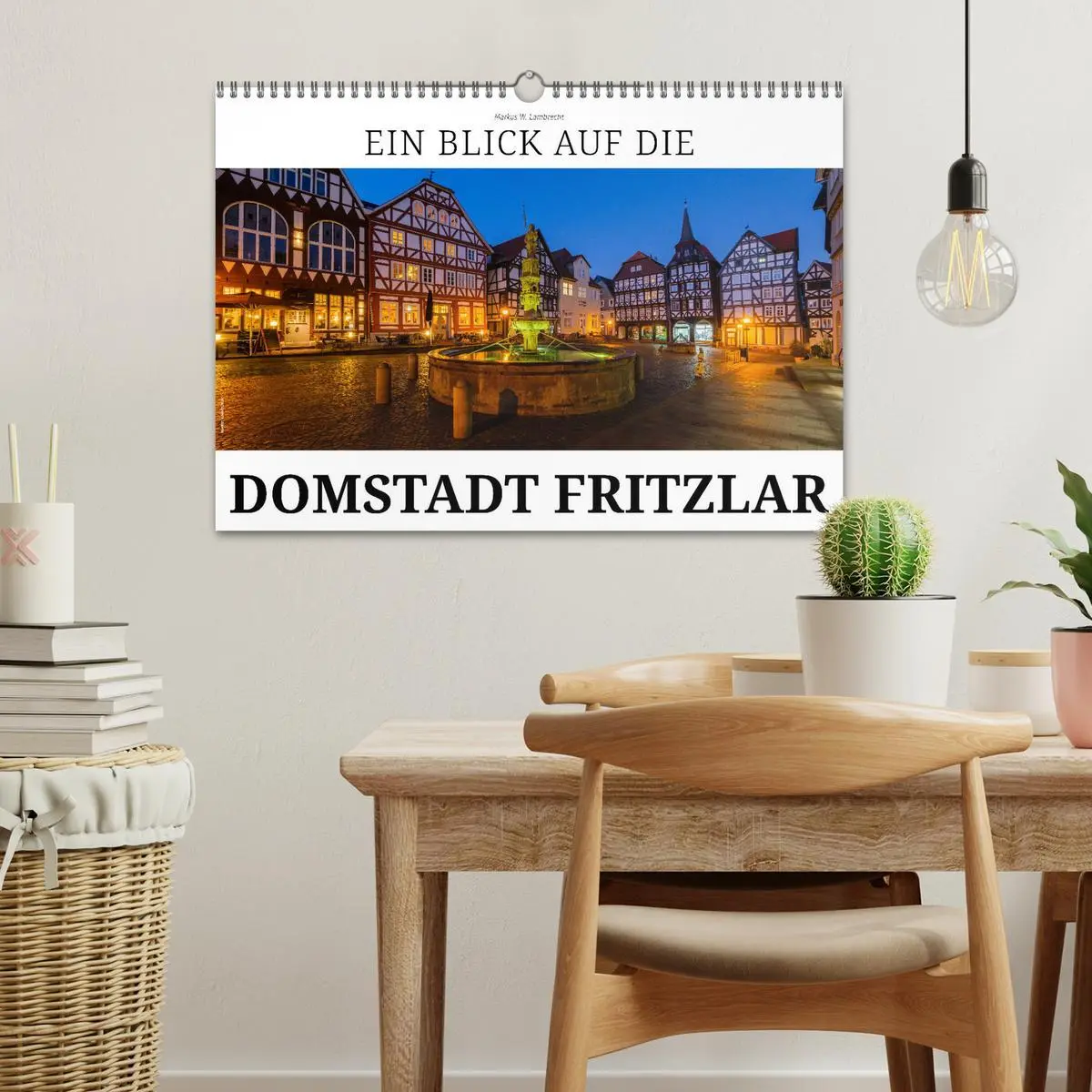 Bild: 9783516088083 | Ein Blick auf Fritzlar (Wandkalender 2026 DIN A3 quer), CALVENDO...