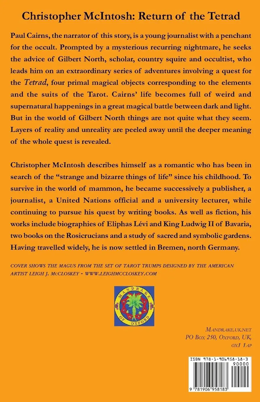 Rückseite: 9781906958183 | The Return of the Tetrad | Christopher Mcintosh | Taschenbuch | 2013