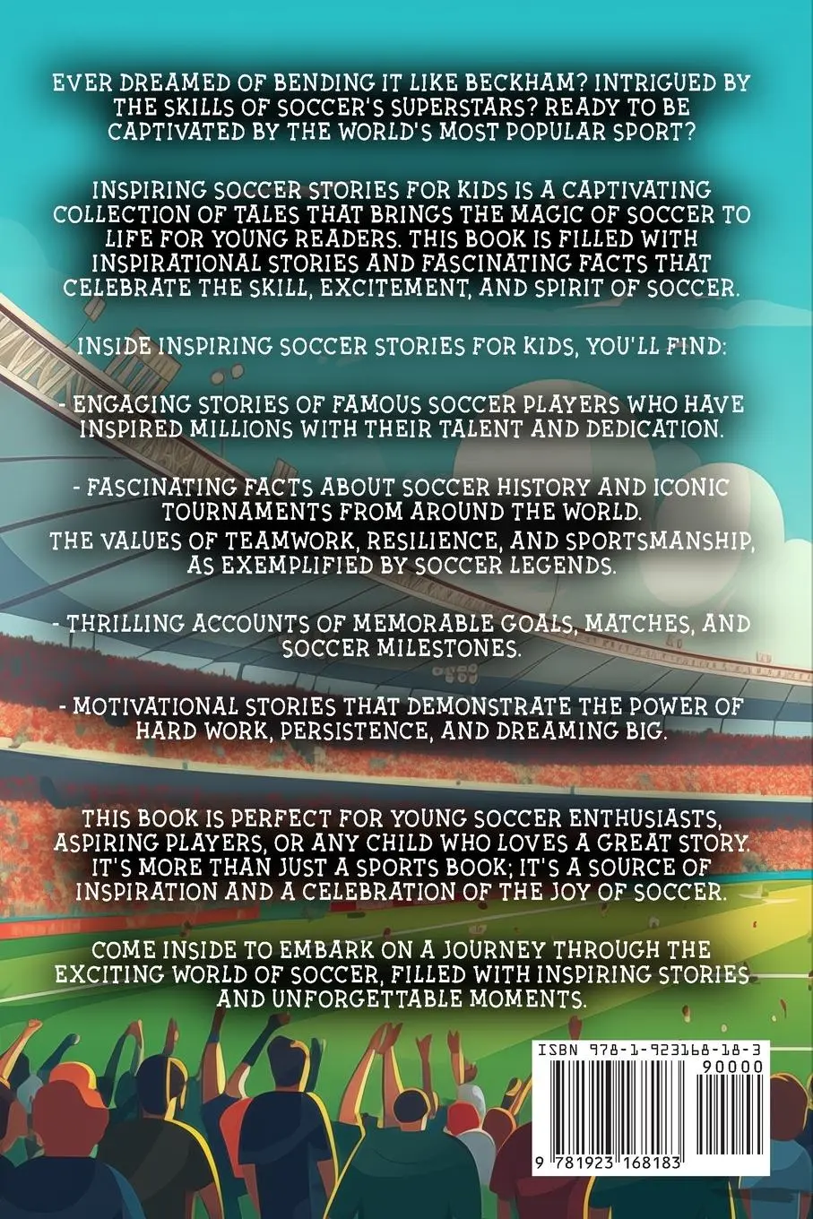 Rückseite: 9781923168183 | Inspiring Soccer Stories For Kids - Fun, Inspirational Facts &amp;...