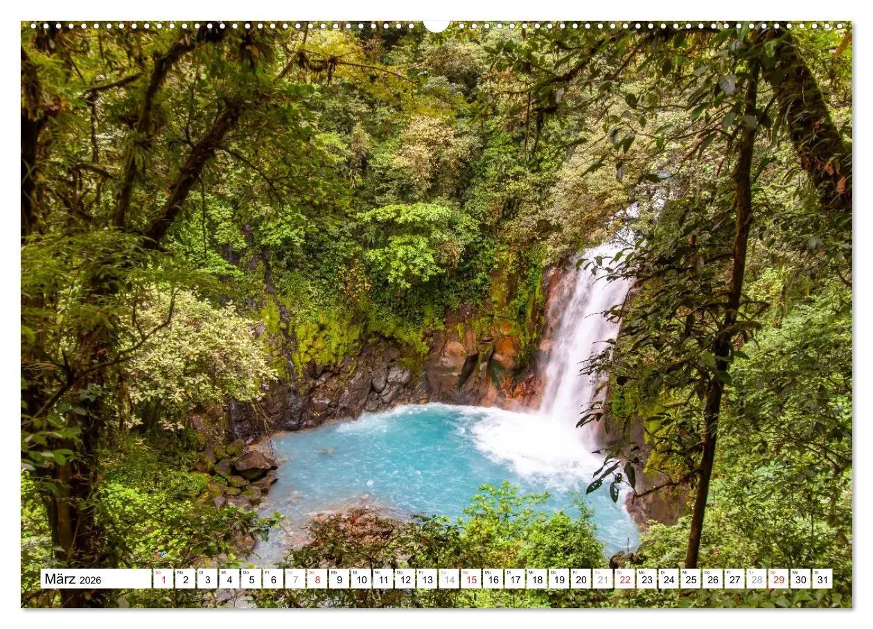 Bild: 9783457298183 | Costa Rica (hochwertiger Premium Wandkalender 2026 DIN A2 quer),...