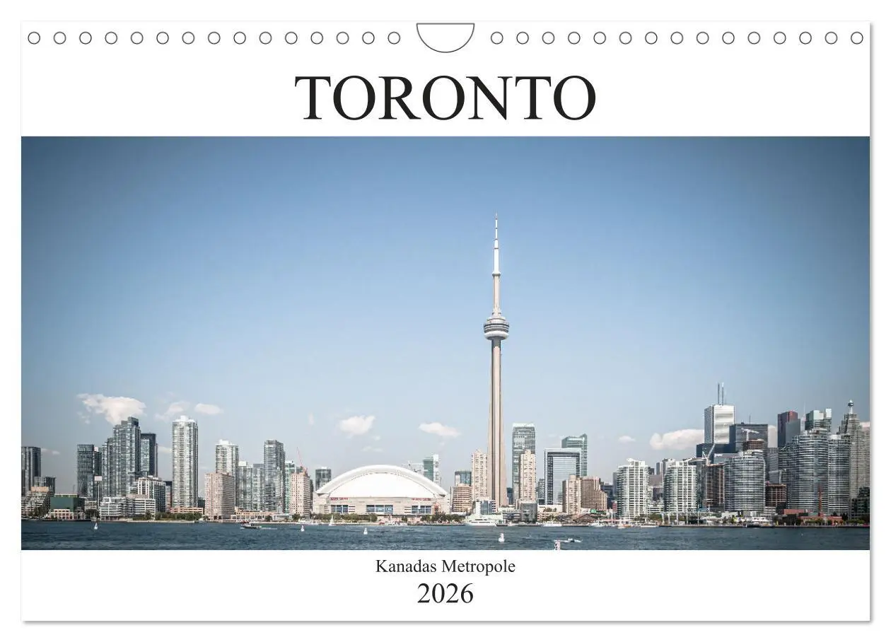 Cover: 9783457678183 | Toronto - Kanadas Metropole (Wandkalender 2026 DIN A4 quer),...