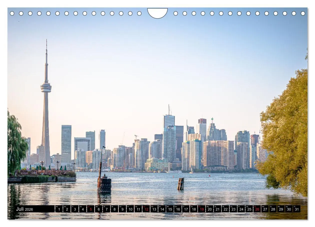 Bild: 9783457678183 | Toronto - Kanadas Metropole (Wandkalender 2026 DIN A4 quer),...