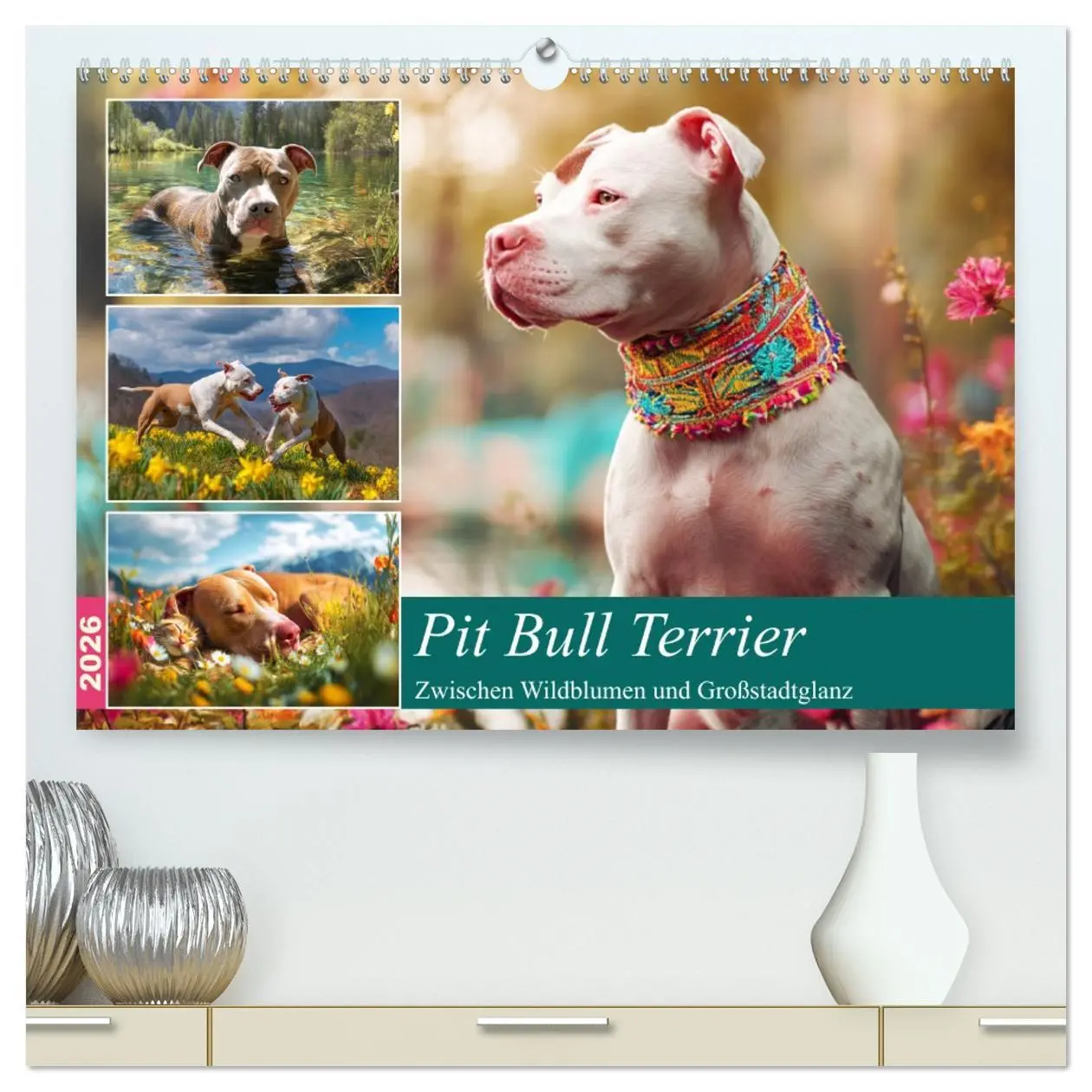 Cover: 9783457748183 | Pit Bull Terrier. Zwischen Wildblumen und Großstadtglanz...