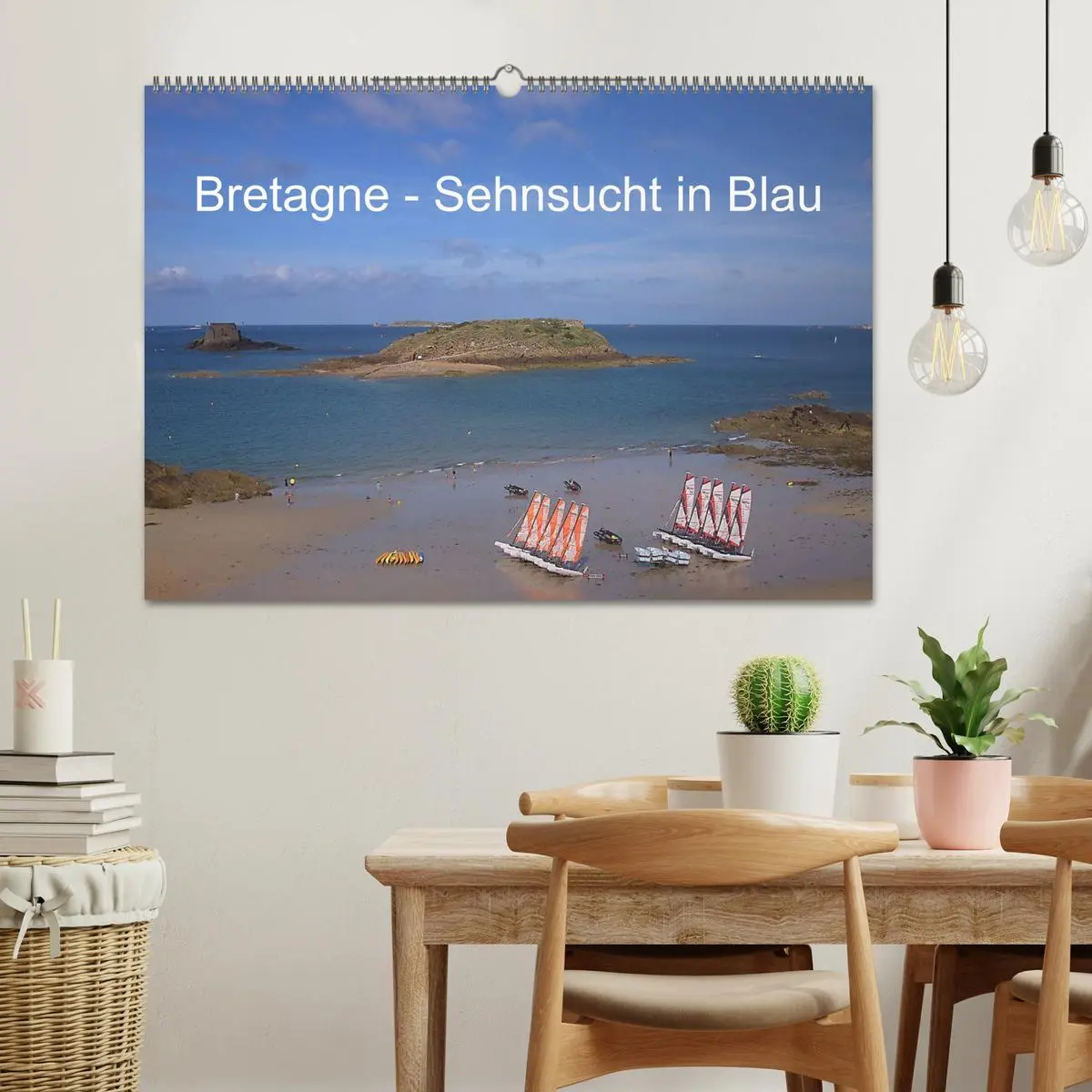 Bild: 9783516078183 | Bretagne - Sehnsucht in Blau (Wandkalender 2026 DIN A2 quer),...